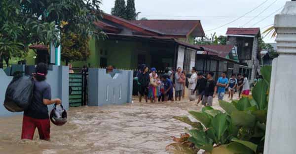7 Kecamatan di Kota Medan Direndam Banjir