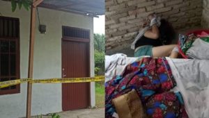 Sadis ! salah seorang wanita ditemukan tewas dengan posisi tangan, kaki dan mulut terikat kain dibawah tempat tidur dalam rumah kontrakannya Jalan Marindal Sadis ! salah seorang wanita ditemukan tewas dengan posisi tangan, kaki dan mulut terikat kain dibawah tempat tidur dalam rumah kontrakannya Jalan Marindal