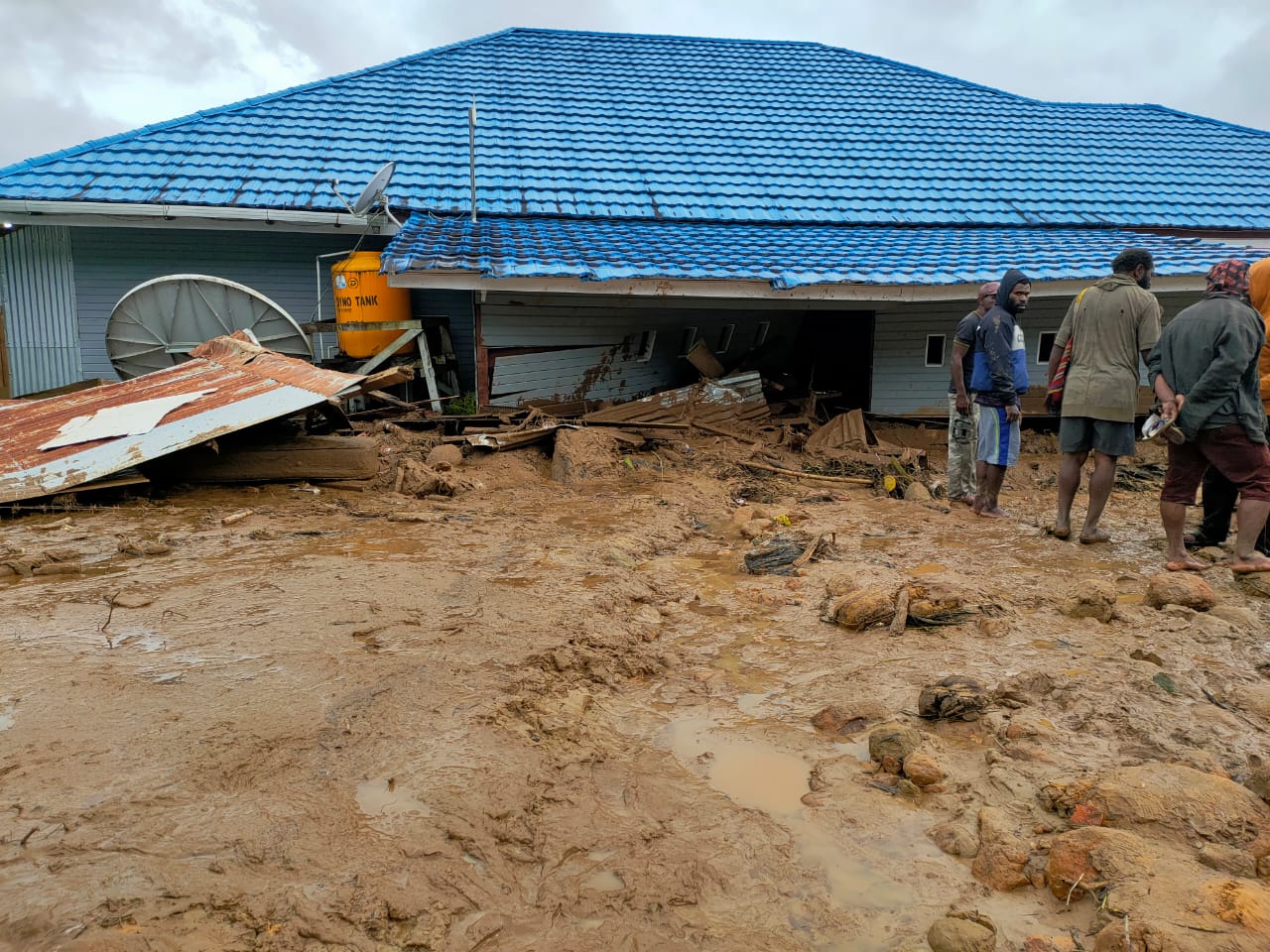 3 Rumah di Kabupaten Paniai Hanyut Akibat Banjir Bandang