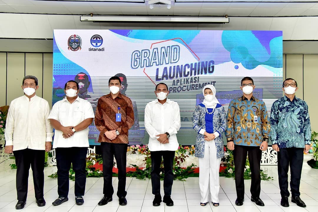 PDAM Tirtanadi Luncurkan Aplikasi e-Procurement