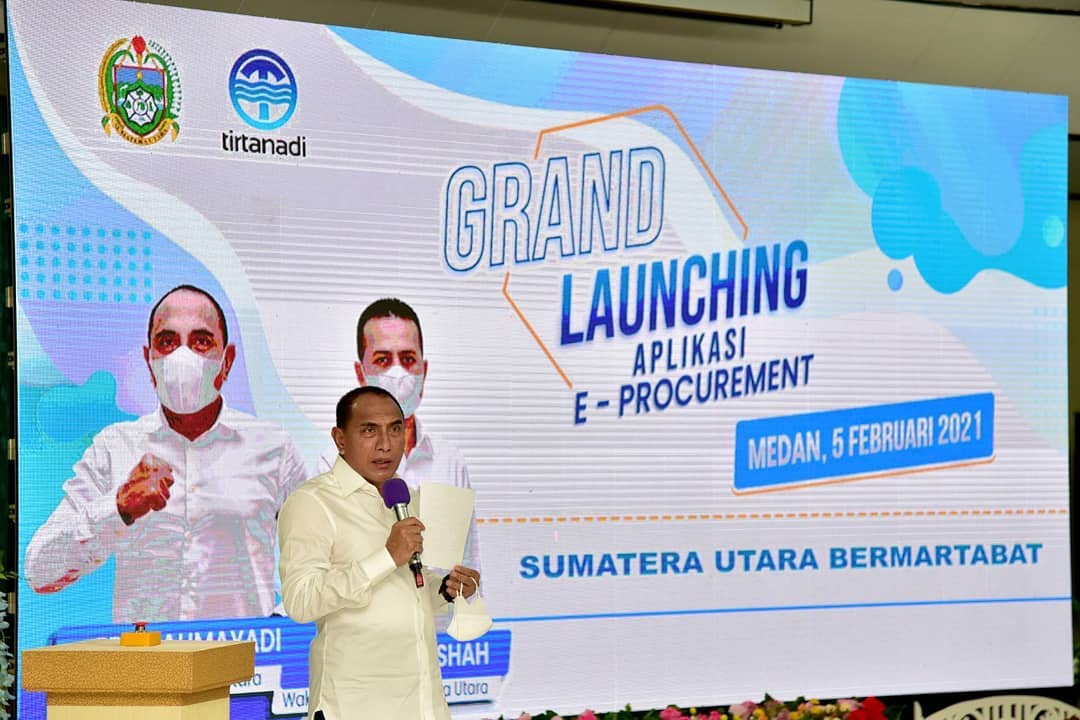 PDAM Tirtanadi Luncurkan Aplikasi e-Procurement