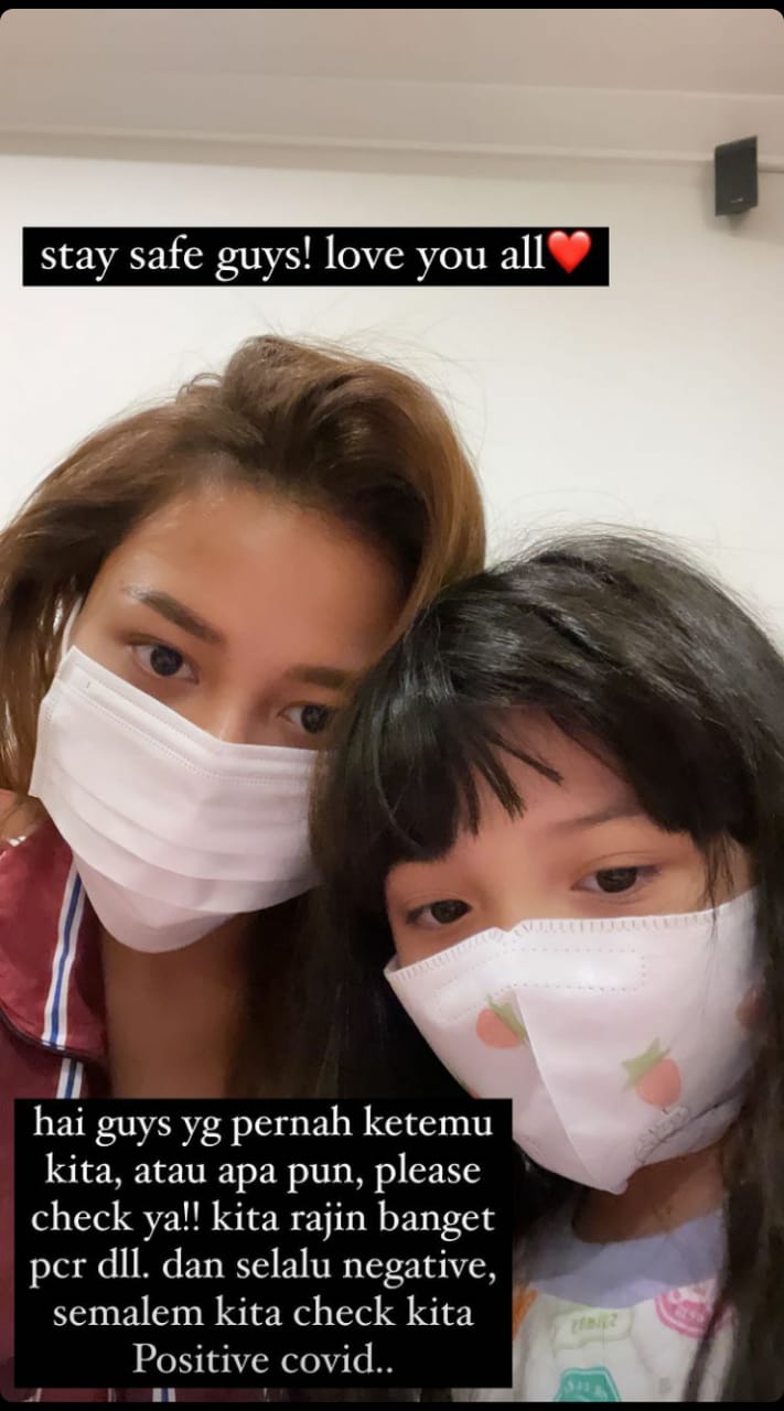 Ashanty dan Ketiga Anaknya Positif Corona