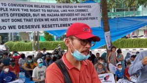 INDIESPOT Merasa Tak Bebas di Indonesia, Imigran Afganistan Kembali Unjukrasa Minta Dikirim ke Negara Ketiga