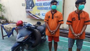 INDIESPOT Polsek Medan Timur Tangkap 2 Pelaku Pencurian Ban Serap