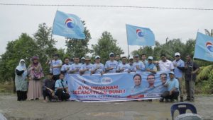 INDIESPOT Partai Gelora Sumut Luncurkan Program Tanam 10 Juta Pohon