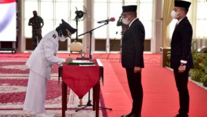 INDIESPOT Lantik Wakil Walikota Pematangsiantar, Gubernur Edy Rahmayadi Ingatkan Tugas Pokok Sejahterakan Rakyat