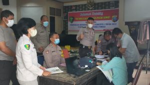 INDIESPOT Polres Tapteng Terima Rikkes Tahap dari Biddokkes Polda Sumut