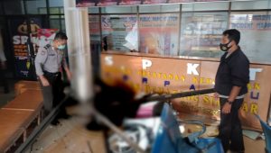 INDIESPOT Resmi Jadi Tersangka, Polisi Tahan Wanita yang Tabrak Ruang SPKT Polres Siantar