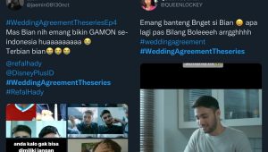INDIESPOT Tagar #WeddingAgreementTheSeries Trending di Twitter, Netizen: Terbian bian