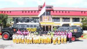 INDIESPOT Sahabat Anak, Brimob Polda Sumut Ajak Siswa TK Naik Kendaraan Dinas