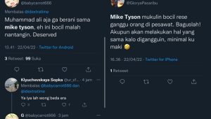 INDIESPOT Mike Tyson Jadi Trending Twitter Usai Pukuli Penumpang Pesawat, Ini Kata Warganet