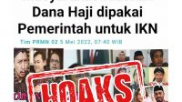 INDIESPOT Kemenag: Narasi Menag Minta Dana Haji untuk IKN Itu Hoaks dan Fitnah