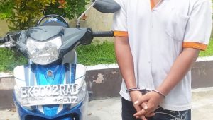 INDIESPOT Pemotor di Binjai Diserang Begal Bercelurit, 1 Pelaku Ditangkap