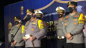 INDIESPOT Kapolri Pastikan One Way Arus Balik di Jalan Tol Berjalan Lancar