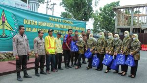 INDIESPOT Sambut HBA dan HUT IAD , Kejari Medan Gelar Baksos