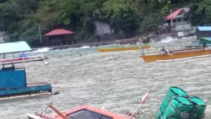 INDIESPOT Dua Rumah Warga Bone Bolango Hanyut Akibat Banjir Bandang