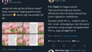 INDIESPOT Arawinda Kirana Pemain Film ‘Yuni’ Jadi Trending di Twitter Gegara Isu Pelakor, Ini Kata Netizen