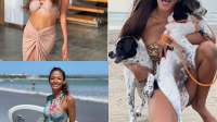 INDIESPOT 5 Potret Shanty saat Liburan di Pantai Bali, Cantik dan Seksi