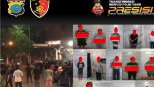 INDIESPOT.ID Terlibat Tawauran di Jalan Setia Budi Medan, 16 Pelajar Ditangkap