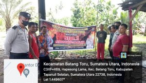 INDIESPOT.ID Polsek Batangtoru Himbau Warga Tak Bakar Lahan Dan Hutan