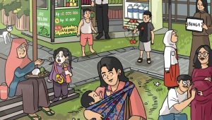 INDIESPOT.ID, Ada Sosok Al Nahyan di Ilustrasi Unggahan Jokowi, Netizen: Bocil Pake Kutang