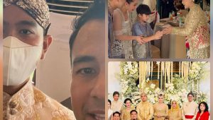 INDIESPOT.ID, Ini 5 Potret Raffi Ahmad dan Keluarga saat Kondangan di Nikah Kaesang Pangarep-Erina Gudono