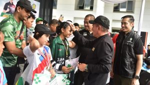INDIESPOT.ID, Bakar Semangat Ribuan Calon Atlet Lari, Edy Rahmayadi: Inilah Kita, Sumut Bermartabat