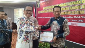 INDIESPOT.ID, Lapas Narkotika Karang Intan Raih Penghargaan Terbaik Pertama IKPA Pagu Besar