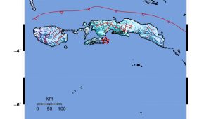 INDIESPOT.ID, Gempa Magnitudo 5,3 Guncang Pulau Saparua Maluku Tengah