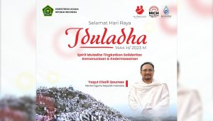 INDIESPOT.ID, Menag: Selamat Iduladha, Mari Tingkatkan Solidaritas Kemanusiaan dan Kedermawanan