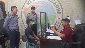 INDIESPOT.ID, Nekat Ngedar Dekat Posko KBN, Tole Diamankan Bersama Barang Bukti 98,33 Gram Sabu.