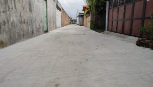 INDIESPOT.ID, Dinas SDABMBK Kota Medan Tuntaskan Pembetonan Jalan Swadaya Gg. Chi kung