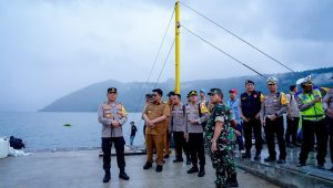 INDIESPOT.ID, Kapolda Sumut Tinjau Venue Pastikan Keamanan Event Aquabike Jetski Danau Toba