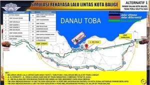 INDIESPOT.ID, Polda Sumut Rekayasa Arus Lalin Selama Event Aquabike Jetski Danau Toba, Cek Jalurnya