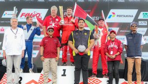 INDIESPOT.ID, Berakhir Dramatis! Rusty Wyatt Dari Sharjah Team Menyalip Di Menit Terakhir dan Jadi Juara F1powerboat Danau Toba 2024
