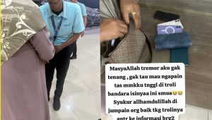 INIDIESPOT.ID, Viral Tas Berisi iPhone Ketinggalan Dikembalikan Petugas Kebersihan di Bandara Kualanamu, Pemilik: Terima Kasih Orang Baik