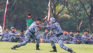 INDIESPOT.ID, Peserta PKPBN Nasional Kemenpora Penuh Semangat Ikuti Pendidikan di Pusdiklat Bela Negara Kemhan RI