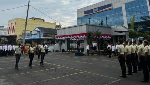 INDIESPOT.ID, Khidmat, Peringatan HUT ke-79 Kemerdekaan RI Di BRI Lubukpakam