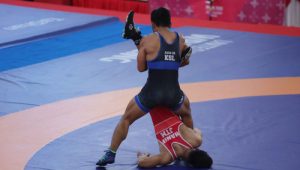 INDIESPOT.ID,. Lima Provinsi Sudah Dulang Emas Di Hari Pertama Cabor Gulat PON XXI Aceh-Sumut 2024