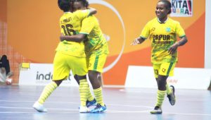 INDIESPOT.ID, DEBUT DI PON, FUTSAL PUTRI PAPUA PEGUNUNGAN BANGGA MESKI TERSINGKIR