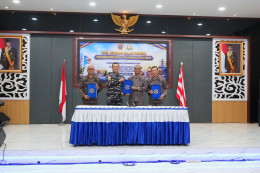 Kejati Sumut, Aceh dan Riau Teken Kerja Sama dengan TNI AL