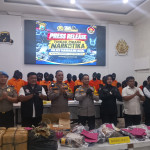Polres Madina Ungkap 33 Kasus Narkotika, 32 Tersangka Diamankan