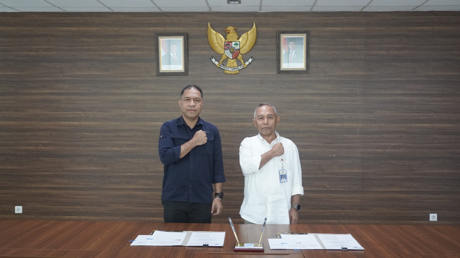 KSOP Utama Belawan dan Pelindo Teken Perjanjian Tukar Menukar BMN