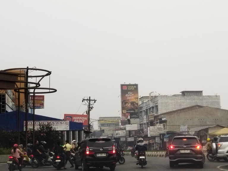 Asap Kiriman dari Sumsel dan Kalimantan Selimuti Sumut
